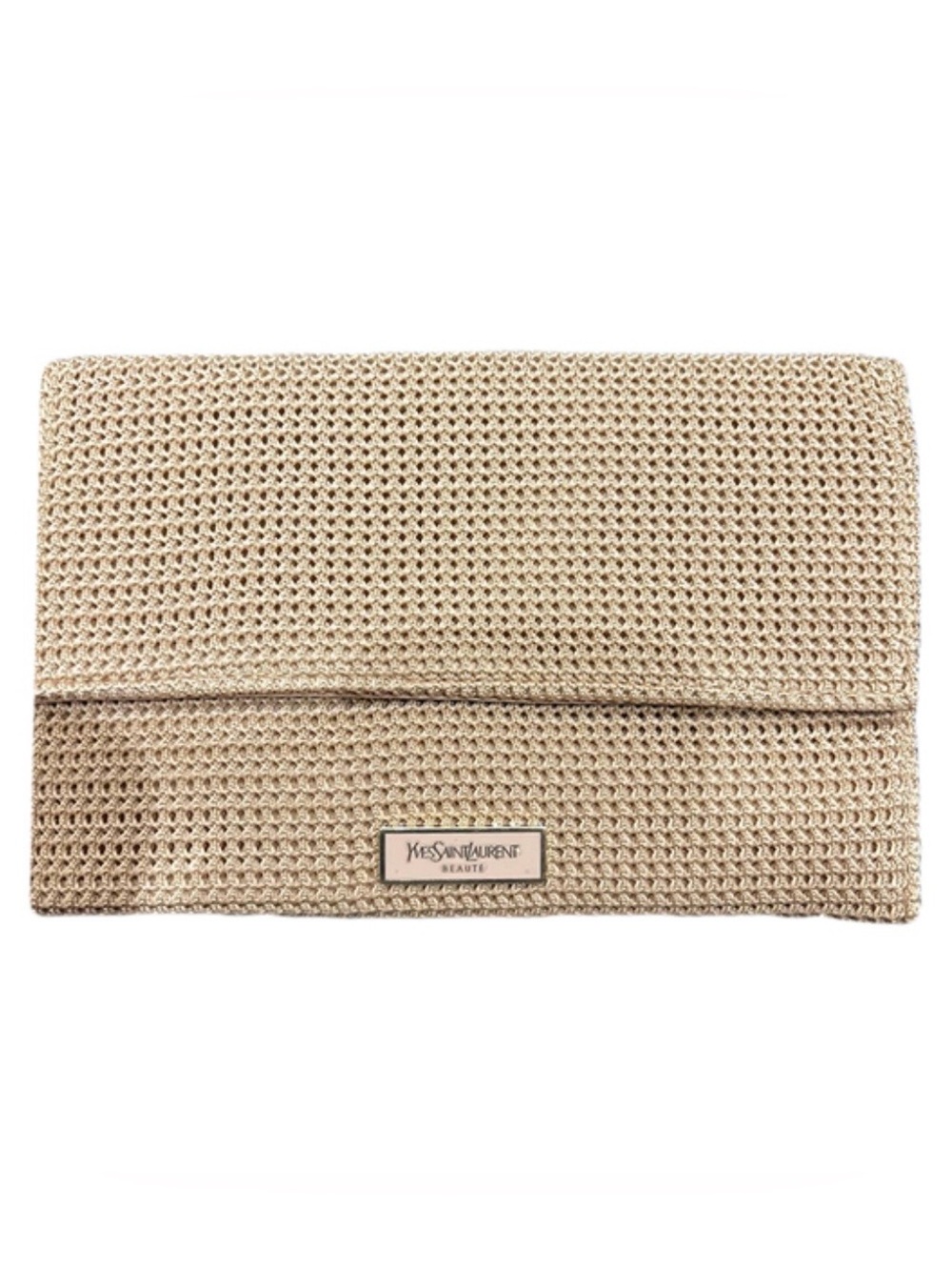 🆕💫YSL - Woven Clutch beige